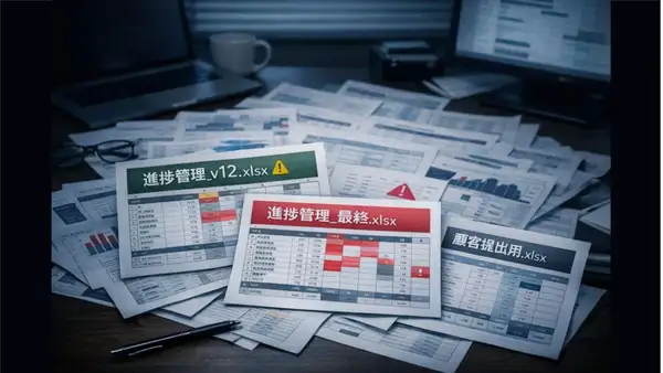 管理表はなぜ壊れるのか｜SIerの進捗管理が機能しない構造